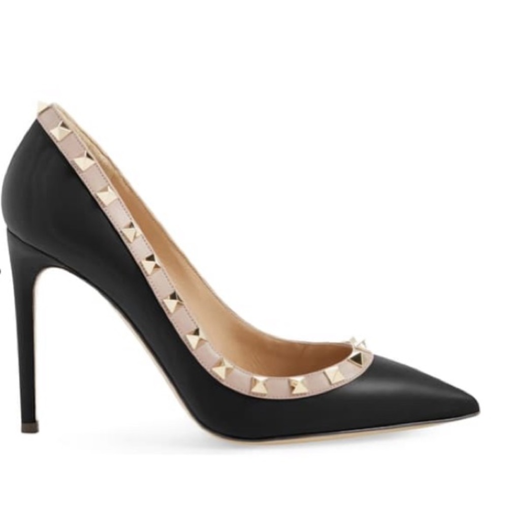 New Valentino garavani rockstud pointy toe pump - Picture 2 of 3